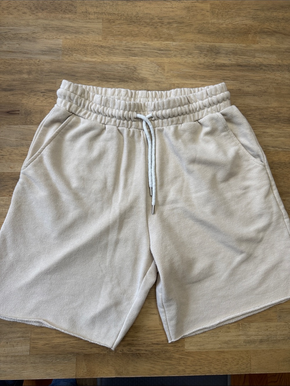 Forever 21 Cream Lounge Shorts